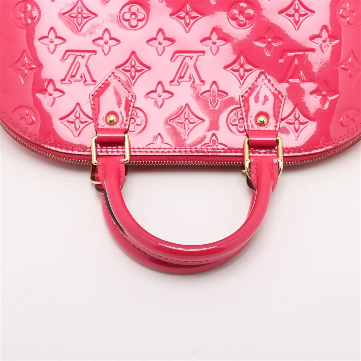 Louis Vuitton Monogram Vernis Alma PM Pink