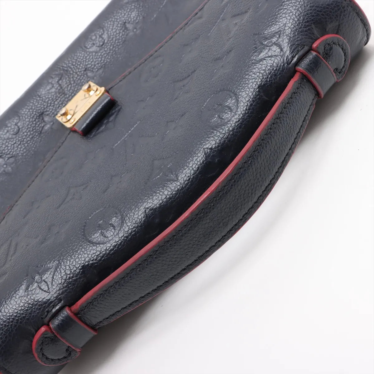 Louis Vuitton Monogram Empreinte Metis MM Marine Rouge