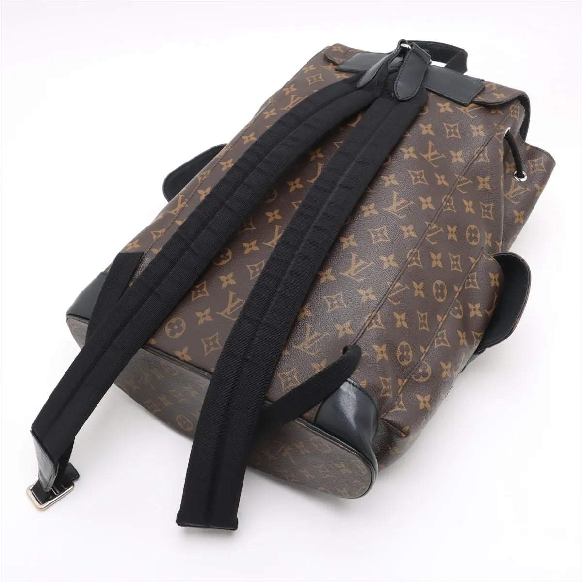 Louis Vuitton Monogram Macassar Christopher MM Brown x Black