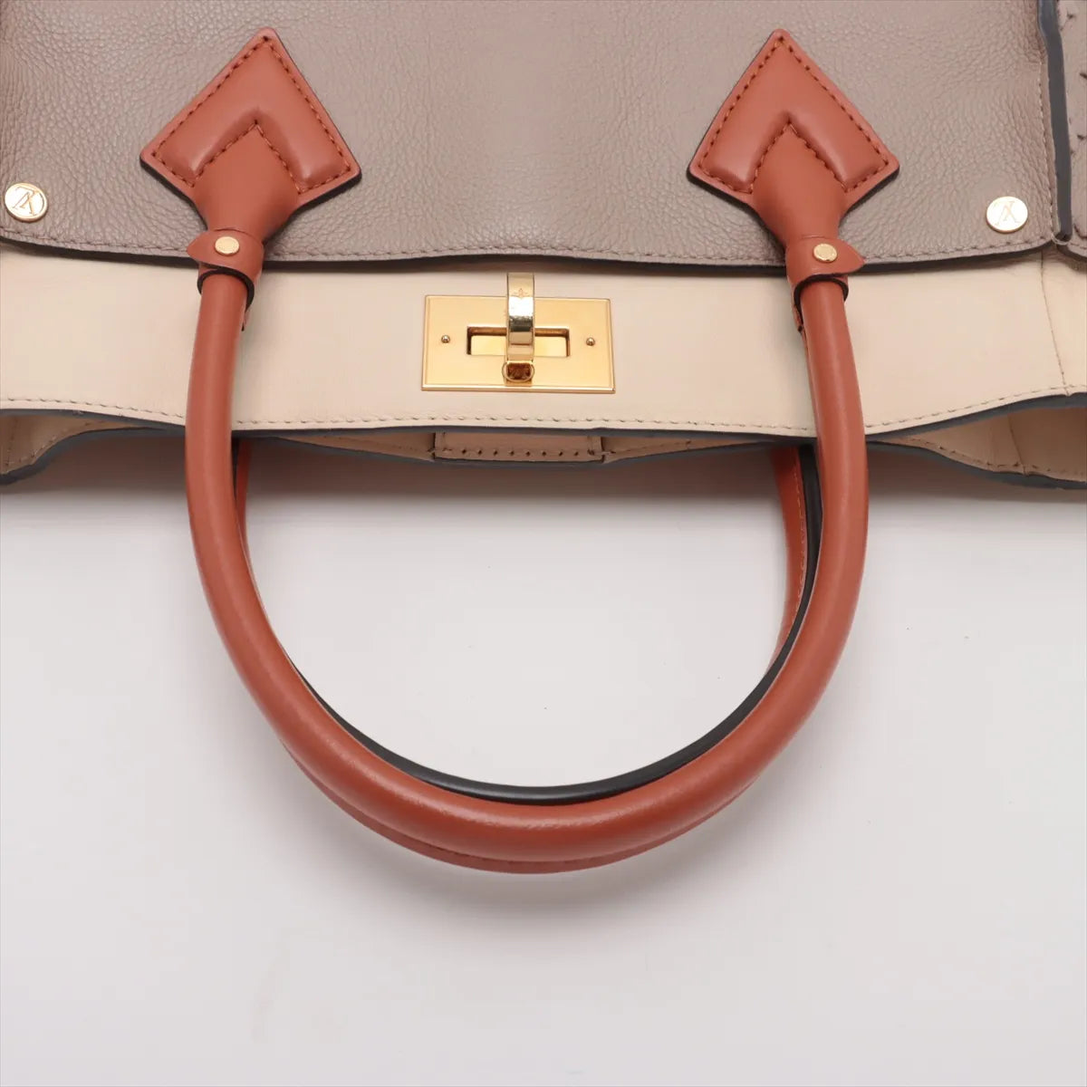 Louis Vuitton Monogram Tuffetage On My Side Beige
