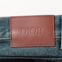 Load image into Gallery viewer, Dior Cotton Denim Pants Blue