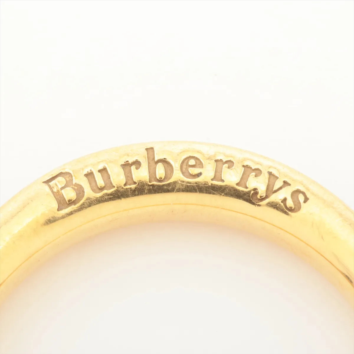 Burberry Diamond Half Eternity Ring Yellow Gold