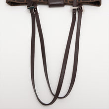 Load image into Gallery viewer, Luxury Fendi Zucca Double Long Strap Shoulder Bag Brown