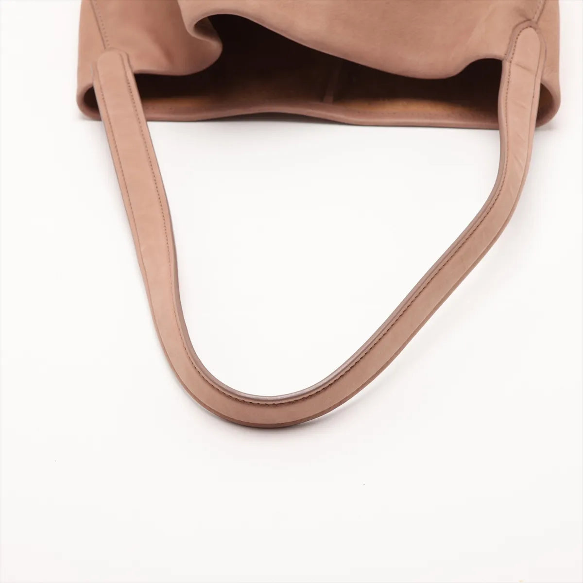 The Row Park Leather Medium Tote Shoulder Bag Brown