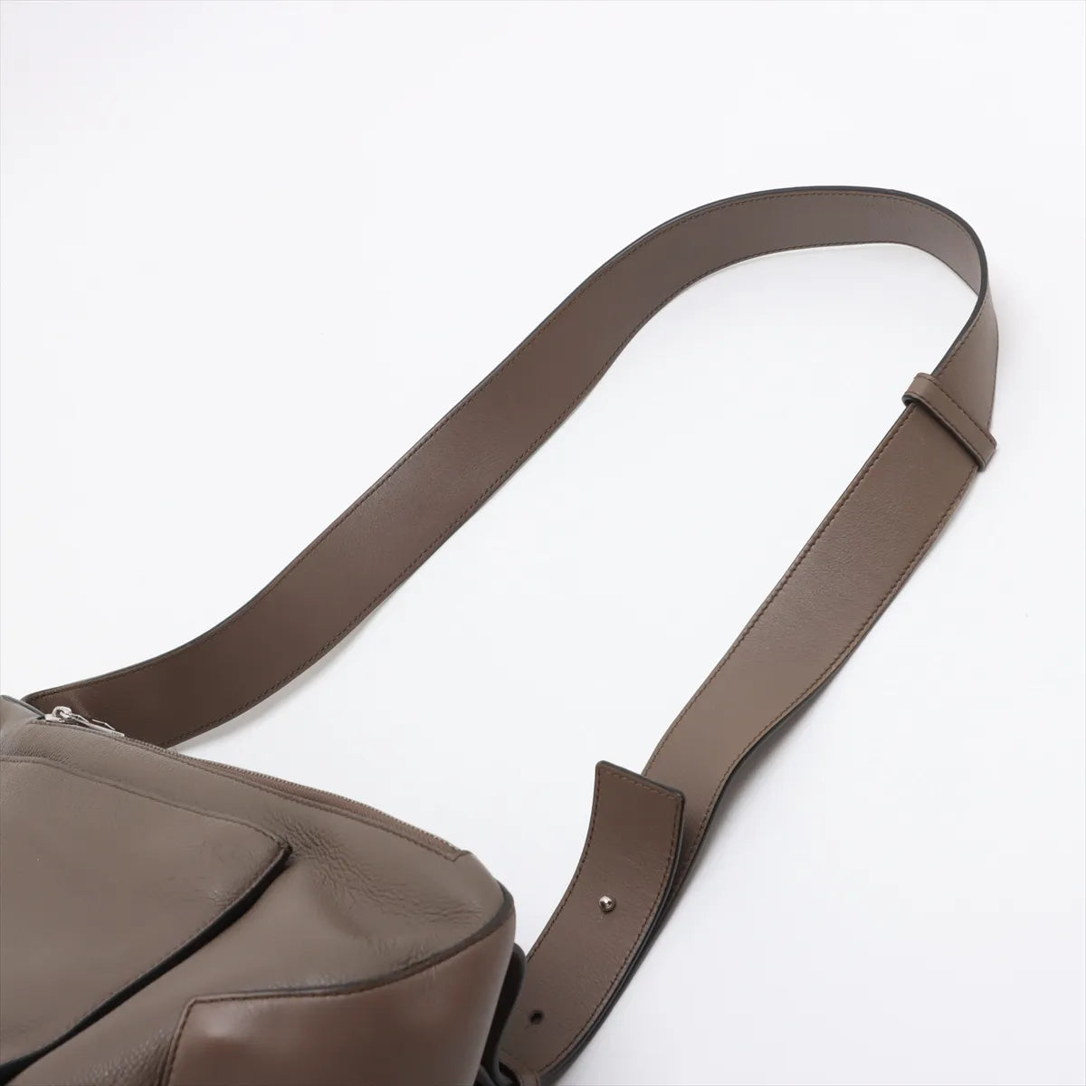Loewe Anton Leather Sling Backpack Greige