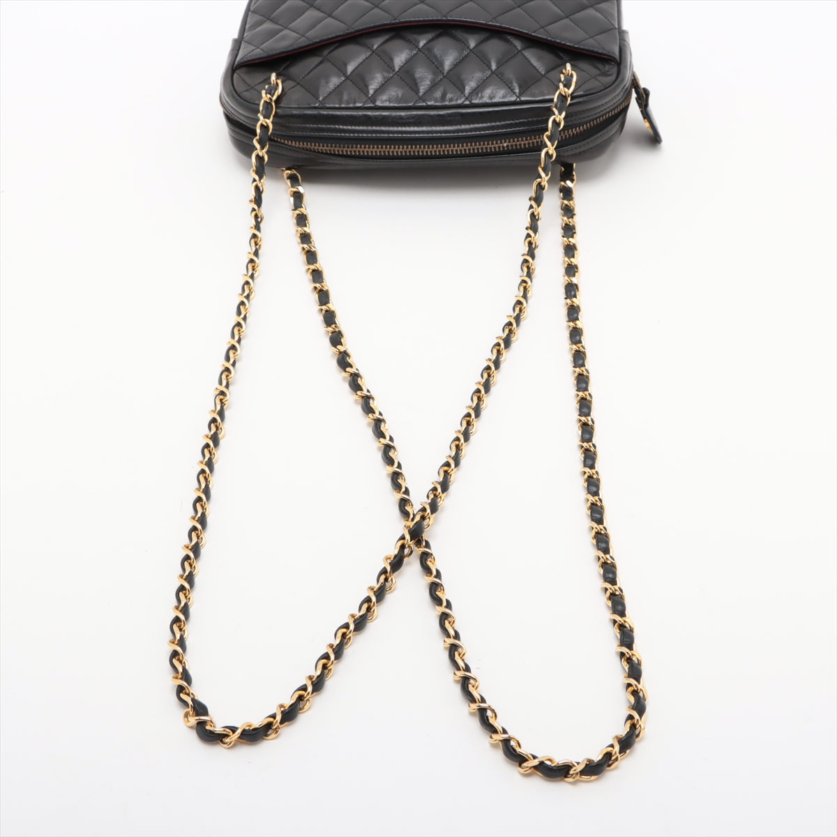 Chanel Matelasse Lambskin Chain Camera Bag Black * PREORDER *