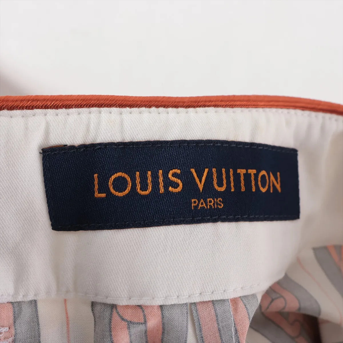 Louis Vuitton Multicolor Chain Cotton Silk Pants