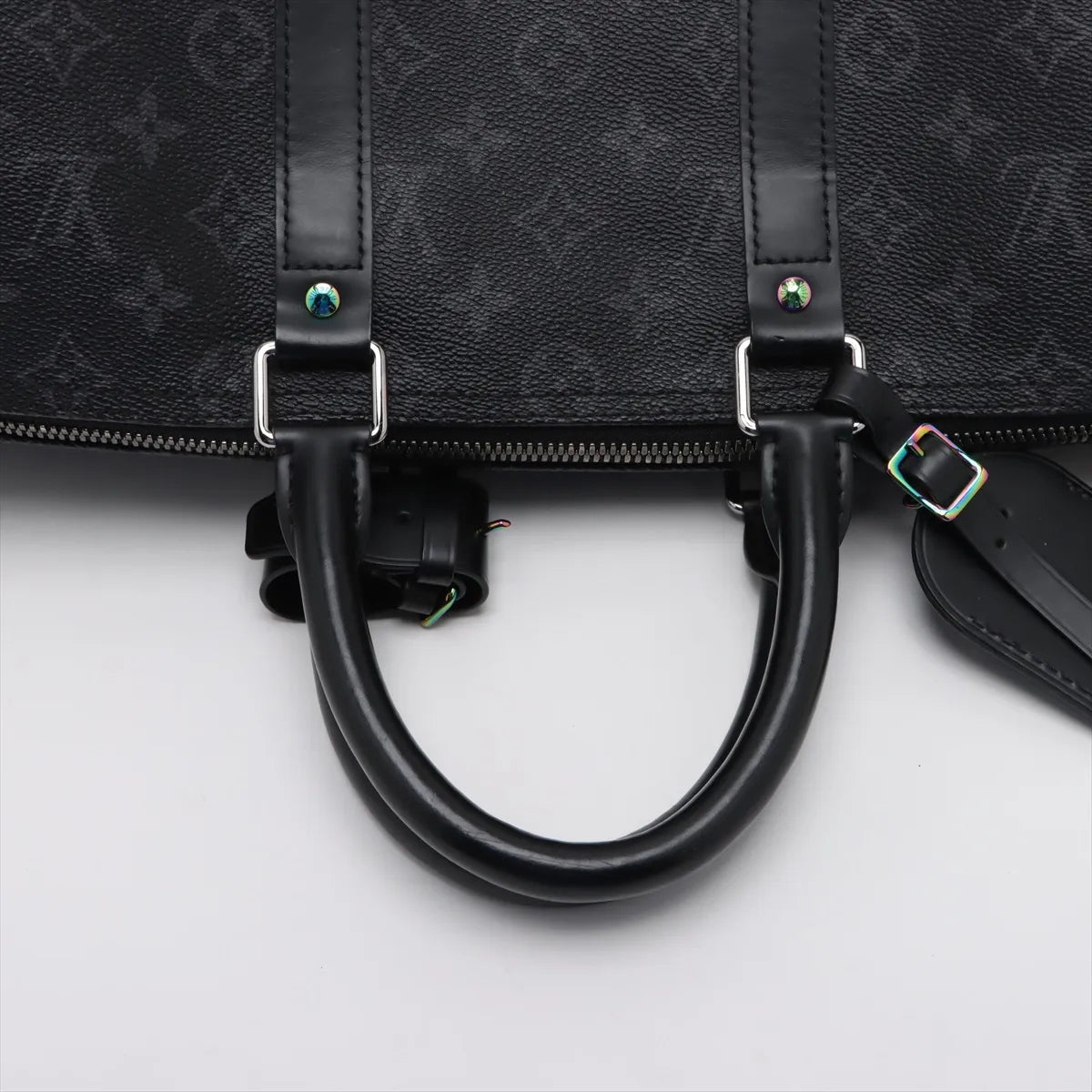 Louis Vuitton × Fragment Monogram Eclipse Keepall Bandouliere 45