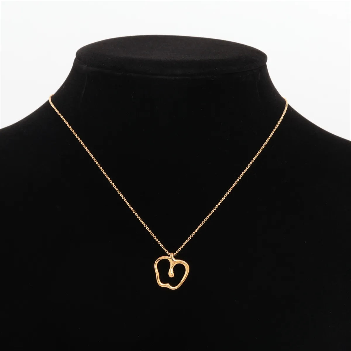 Tiffany & Co. Apple Pendant Necklace Yellow Gold