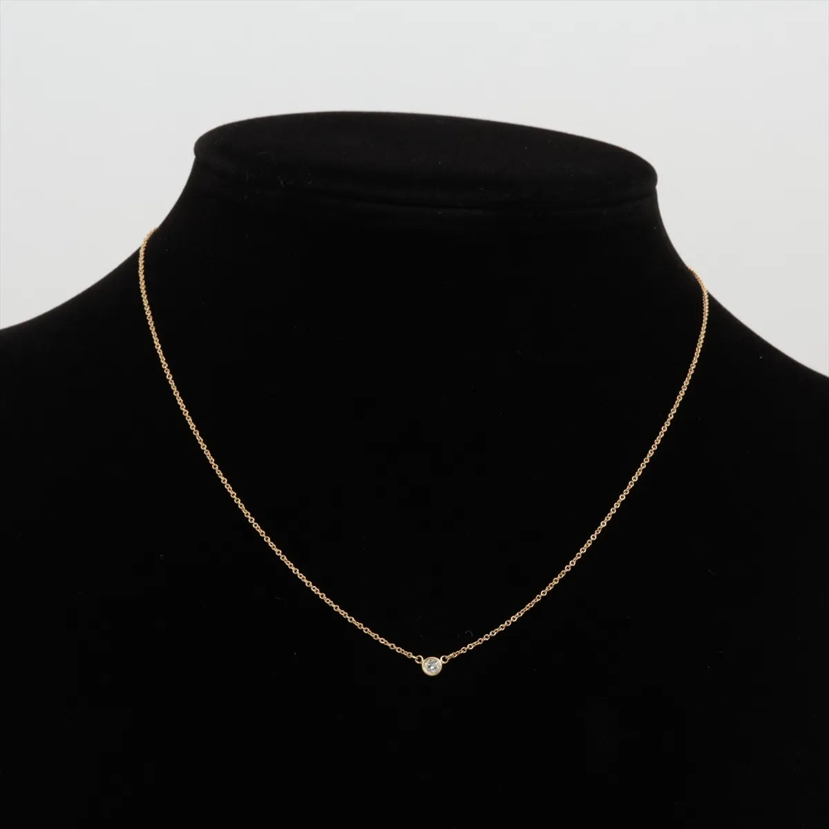 Tiffany & Co. By the Yard Diamond Necklace Yellow Gold