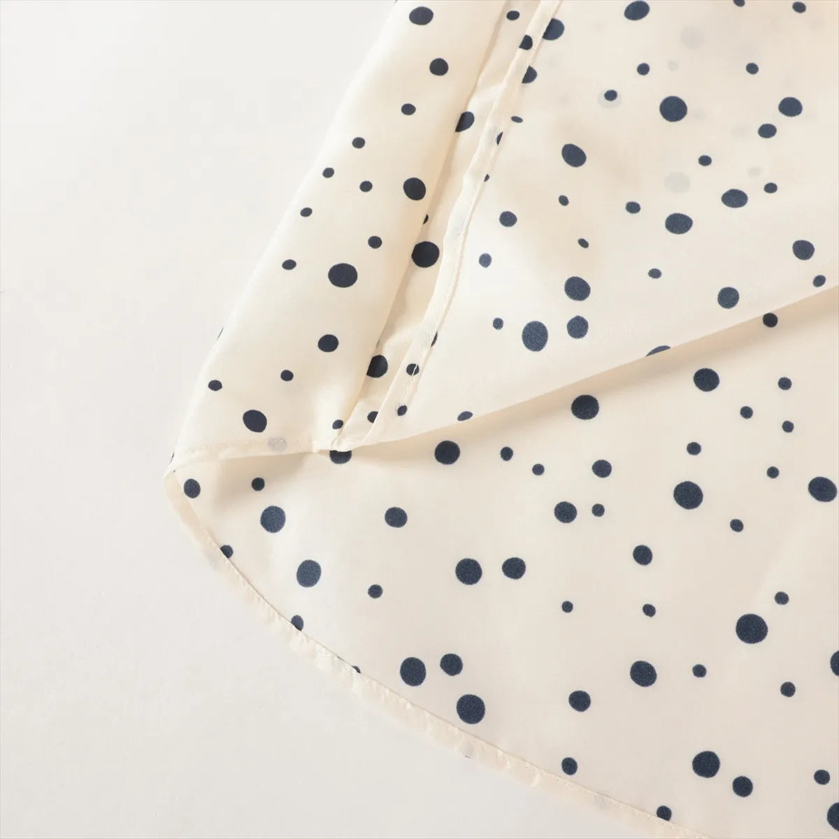 Christian Dior Bee Embroidery Silk Shirt Ivory