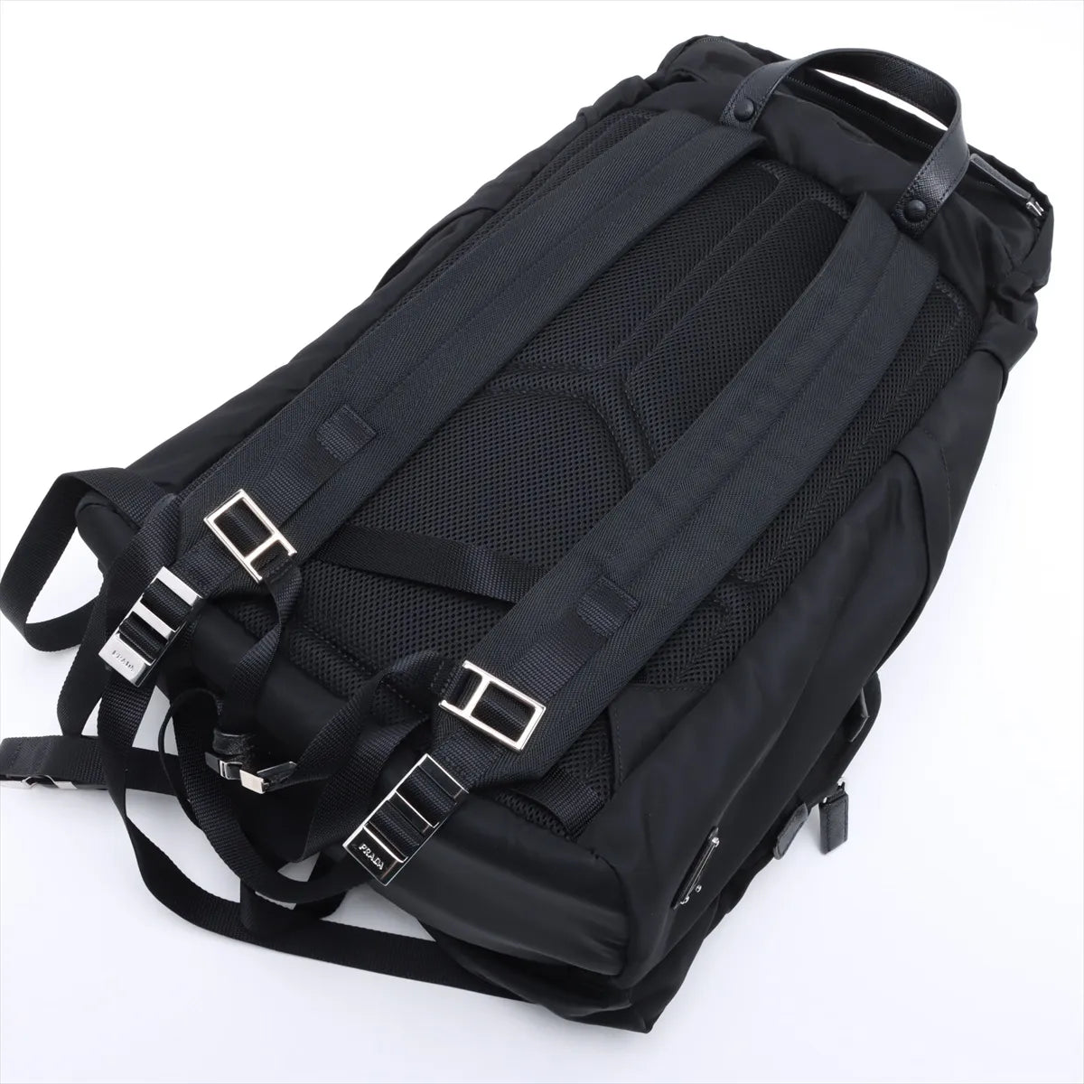 Prada Tessuto Nylon Backpack Black
