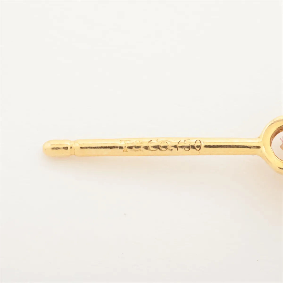 Tiffany & Co By the Yard Diamond Earring Yellow Gold
