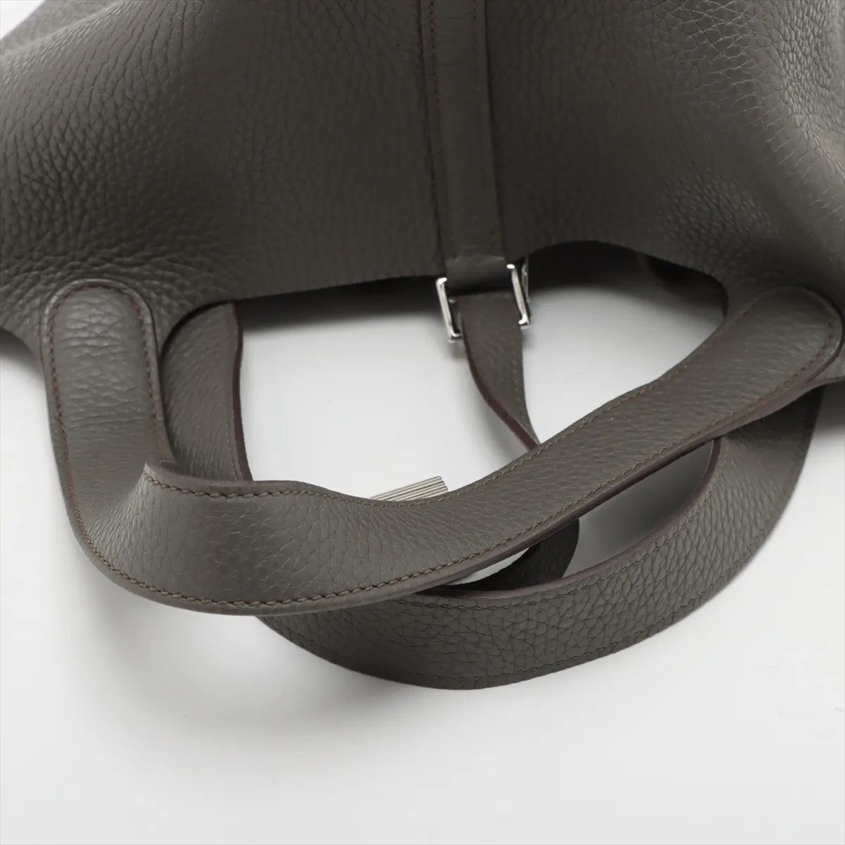 Hermès Picotin Lock 22 MM Taurillon Clemence Etain