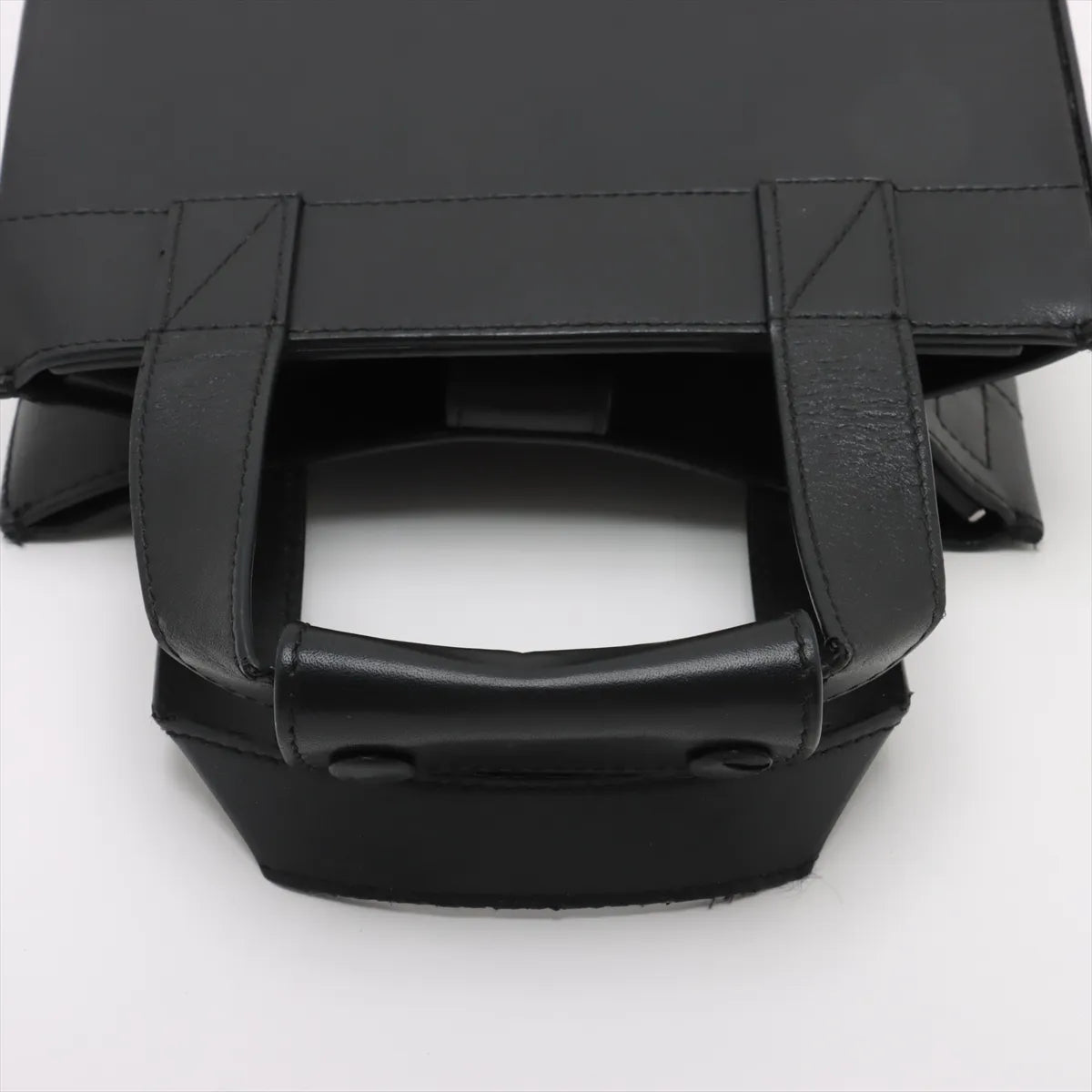 Dior x Stussy Leather Two-Way Tote Bag Black