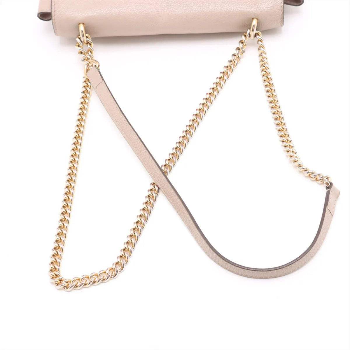 Louis Vuitton Lock Me Chain Shoulder Bag Gray