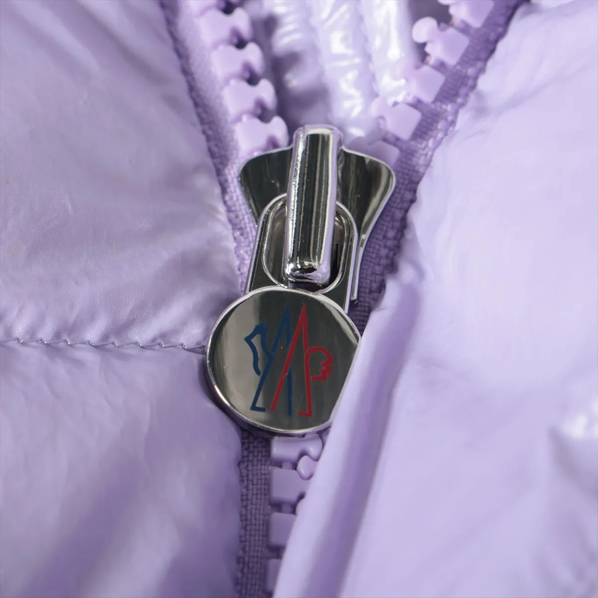 Moncler Nylon Down Jacket Purple