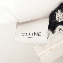 Load image into Gallery viewer, High Quality Celine Triomphe Decorative Pillow Ivory x Black
