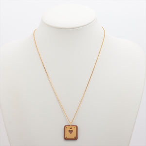 Hermès As de Coeur Pendant Necklace