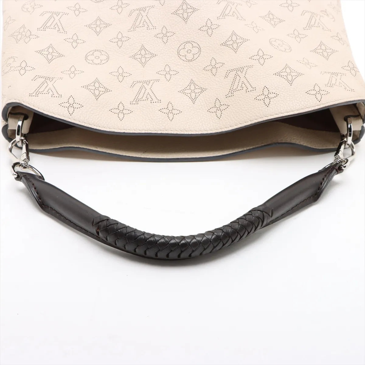Louis Vuitton Monogram Mahina Babylone PM Beige
