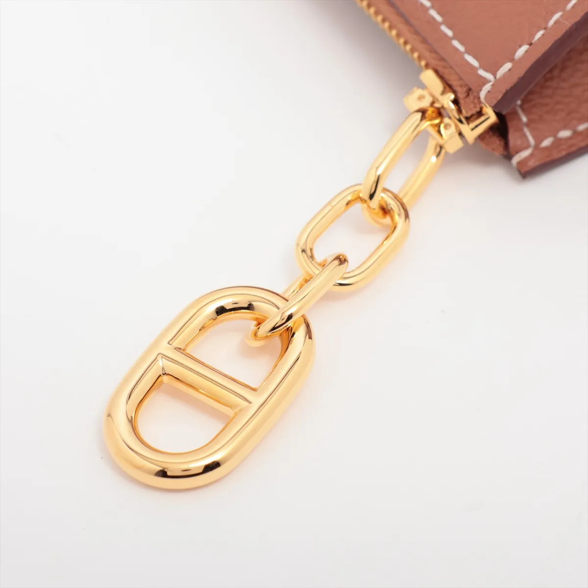 Hermès Zipengo Chaine d'Ancre Pouch Gold