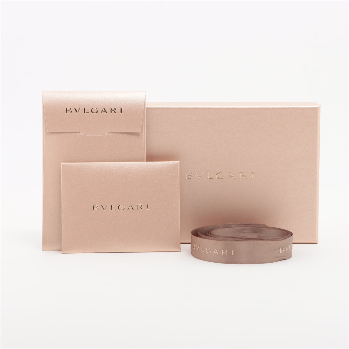 Bvlgari Serpenti Forever Leather Coin Card Holder Rose Gold