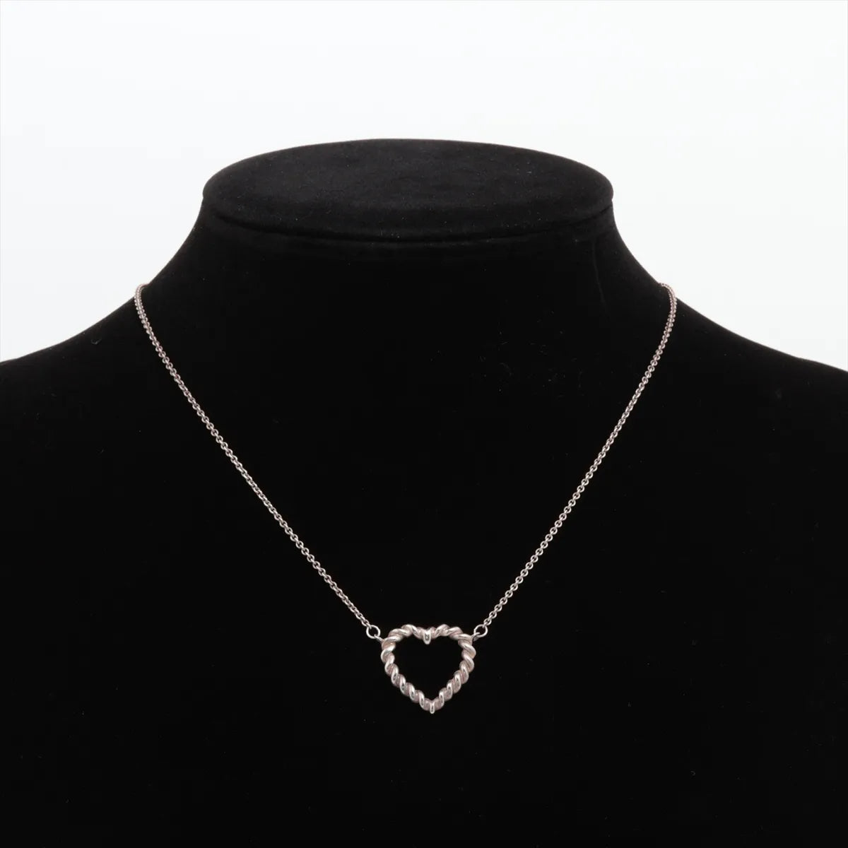 Tiffany & Co. Twist Heart Necklace Silver