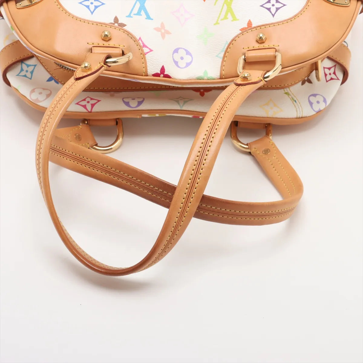 Louis Vuitton Monogram Multicolor Claudia White