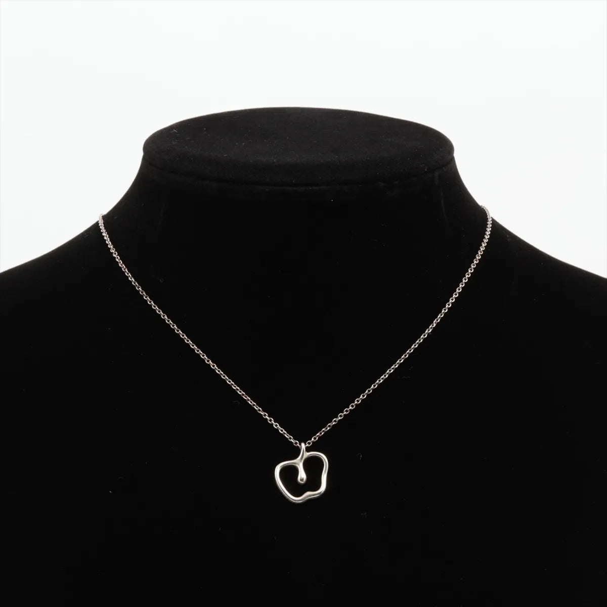 Tiffany & Co. Apple Pendant Necklace 925 Silver