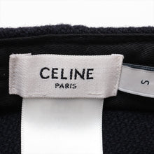 Load image into Gallery viewer, Celine Triomphe Wool &amp; Nylon Baseball Cap Black x White