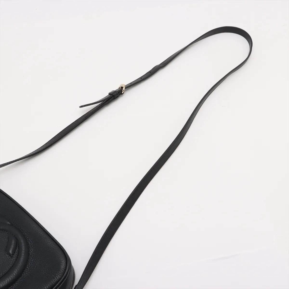 Gucci Soho Leather Shoulder Bag Black