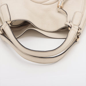 Gucci Soho Leather Shoulder Bag Ivory