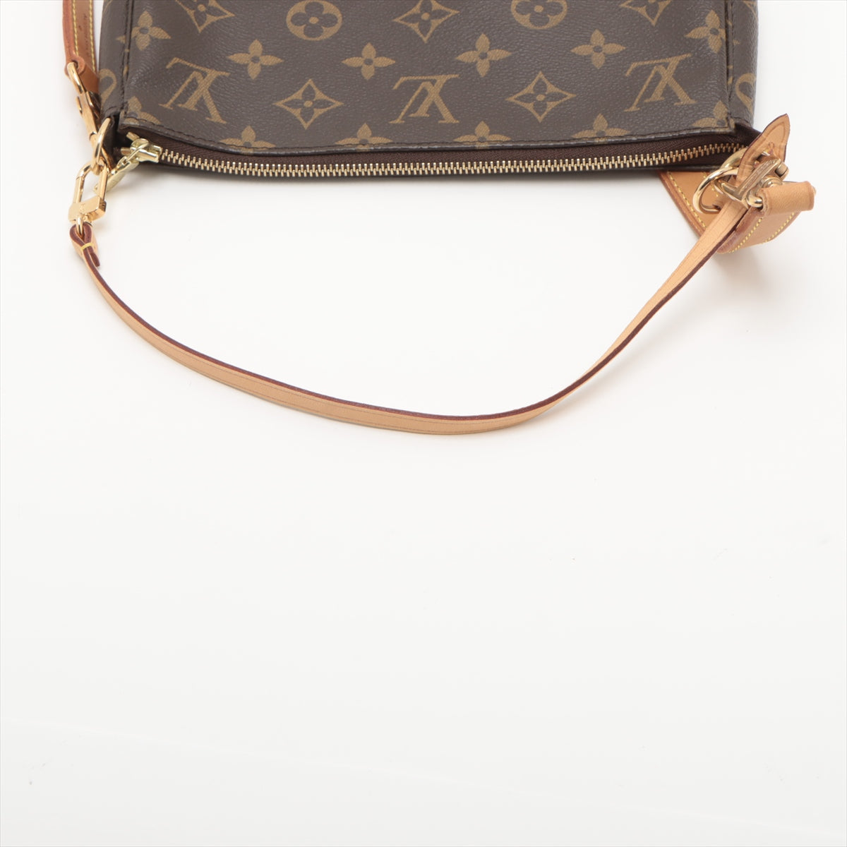 Louis Vuitton Monogram Pochette Accessories with Crossbody Strap