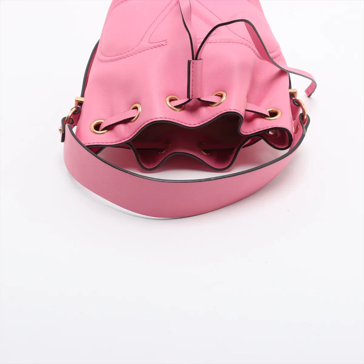 Valentino Garavani Bucket Shoulder Bag Pink