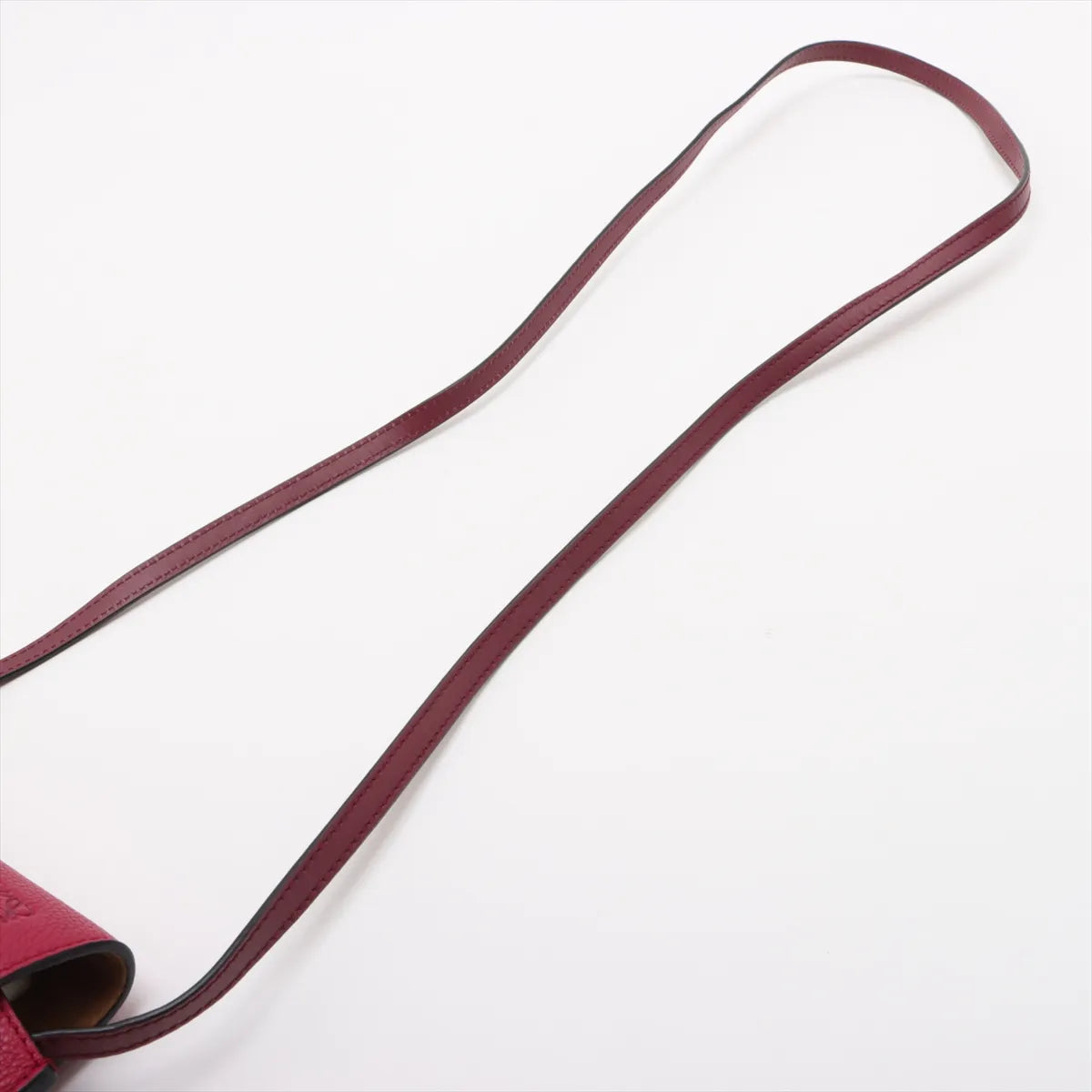 Loewe Mini Gate Leather Shoulder Bag Red