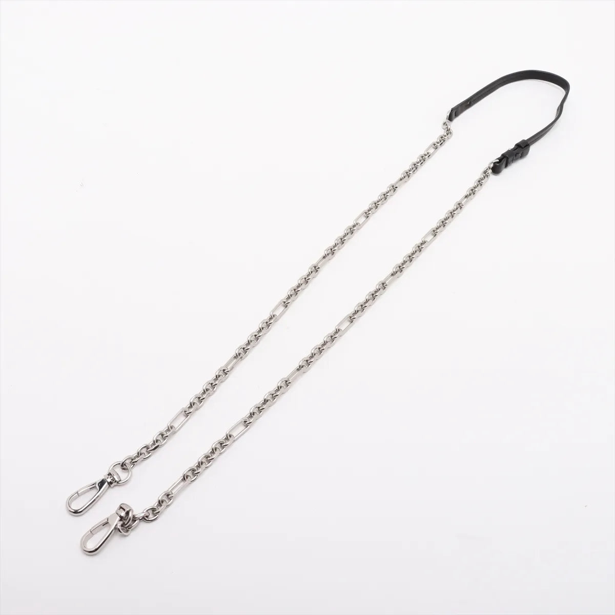 Maison Margiela Glam Slam Leather Chain Shoulder Bag Black