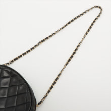 Load image into Gallery viewer, Chanel Matelasse Lambskin Leather Chain Shoulder Bag Black