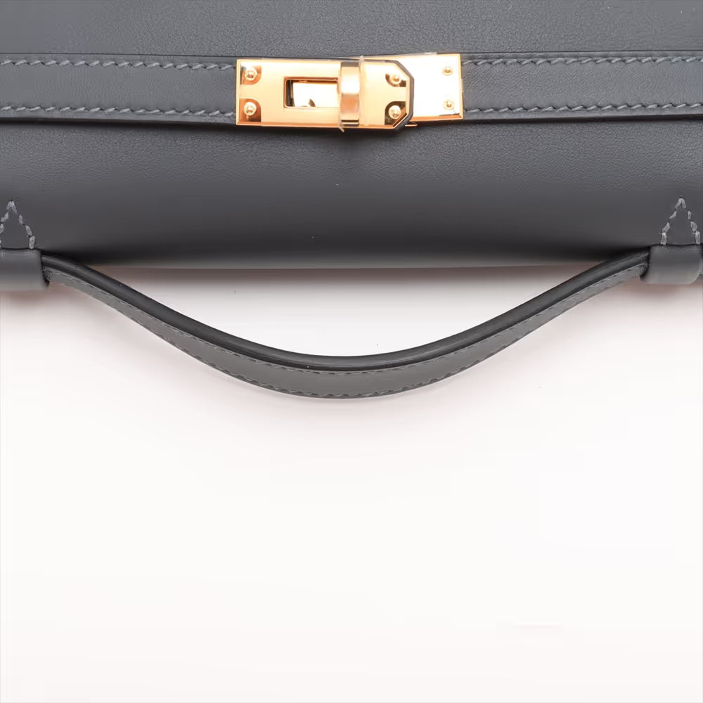 Hermes Mini Pochette Kelly Veau Swift Grimisty
