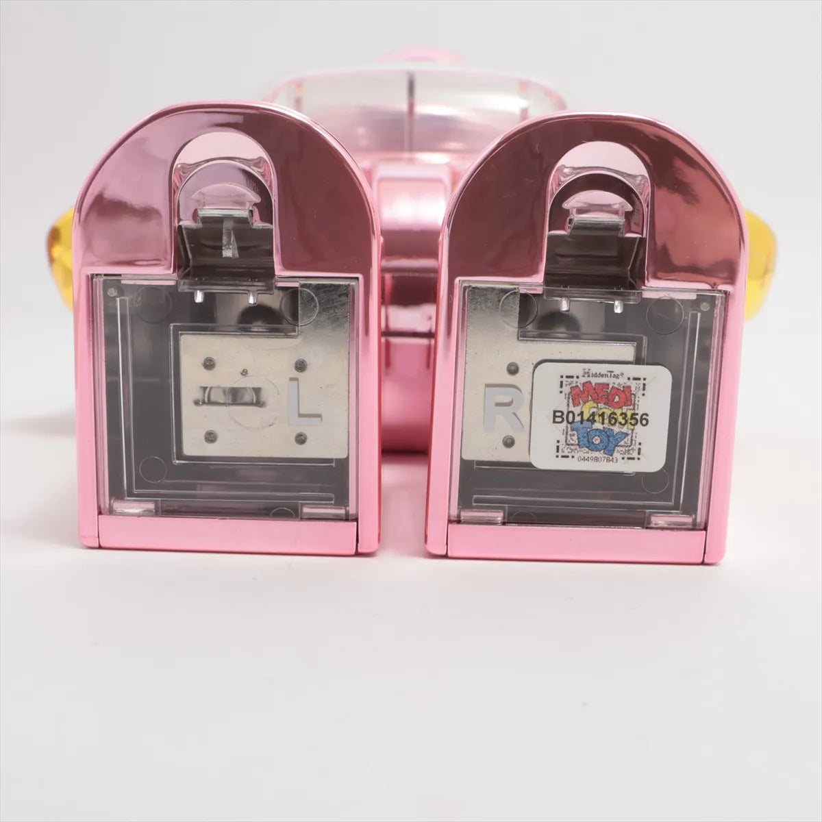 Bearbrick 2G Chrome Figurine 100% 400% Plastic Pink