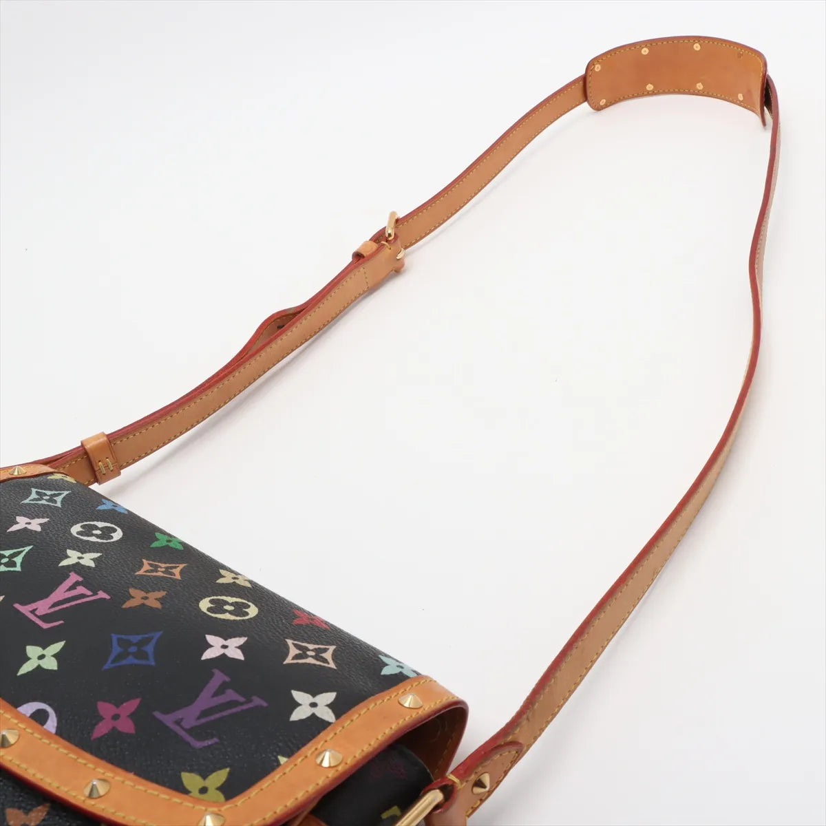 Louis Vuitton Monogram Multicolor Sologne Black