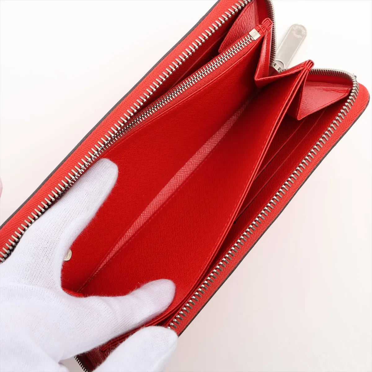 Louis Vuitton Epi Zippy Wallet Piment
