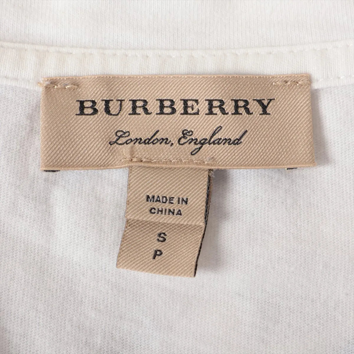 Burberry England Graffiti Cotton T-shirt White