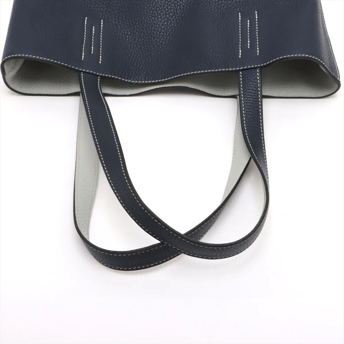 Hermes Double Sens 28 Blue Nuit x Light Blue