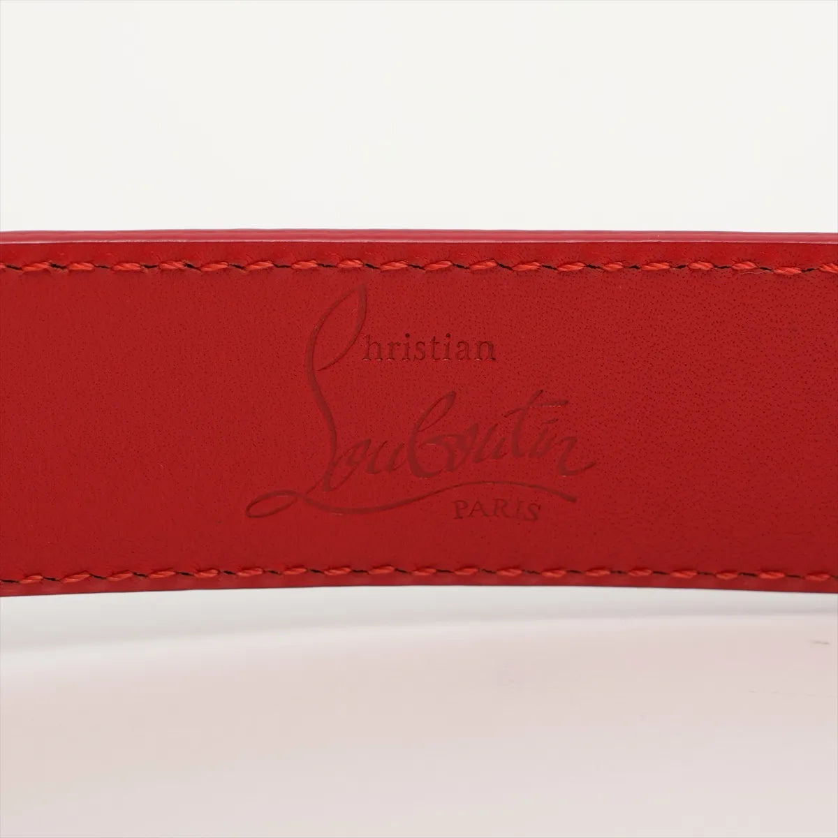 Christian Louboutin Leather Belt Black