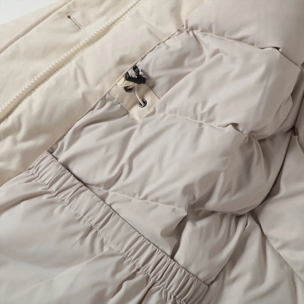 Woolrich Cotton Down Jacket Ivory