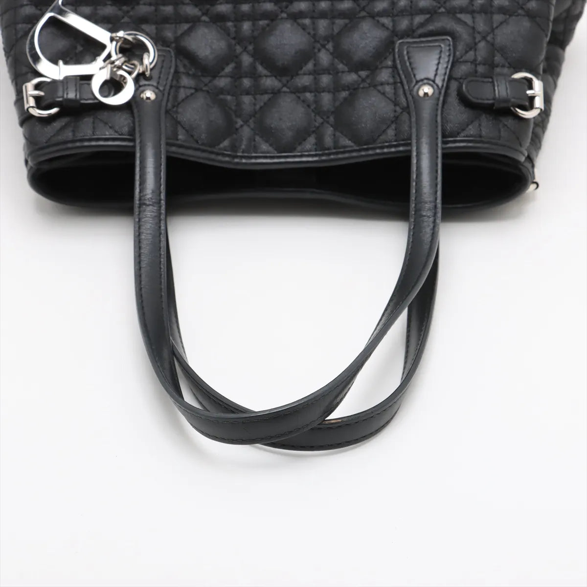 Best Seller Christian Dior Cannage Panarea Tote Bag Black