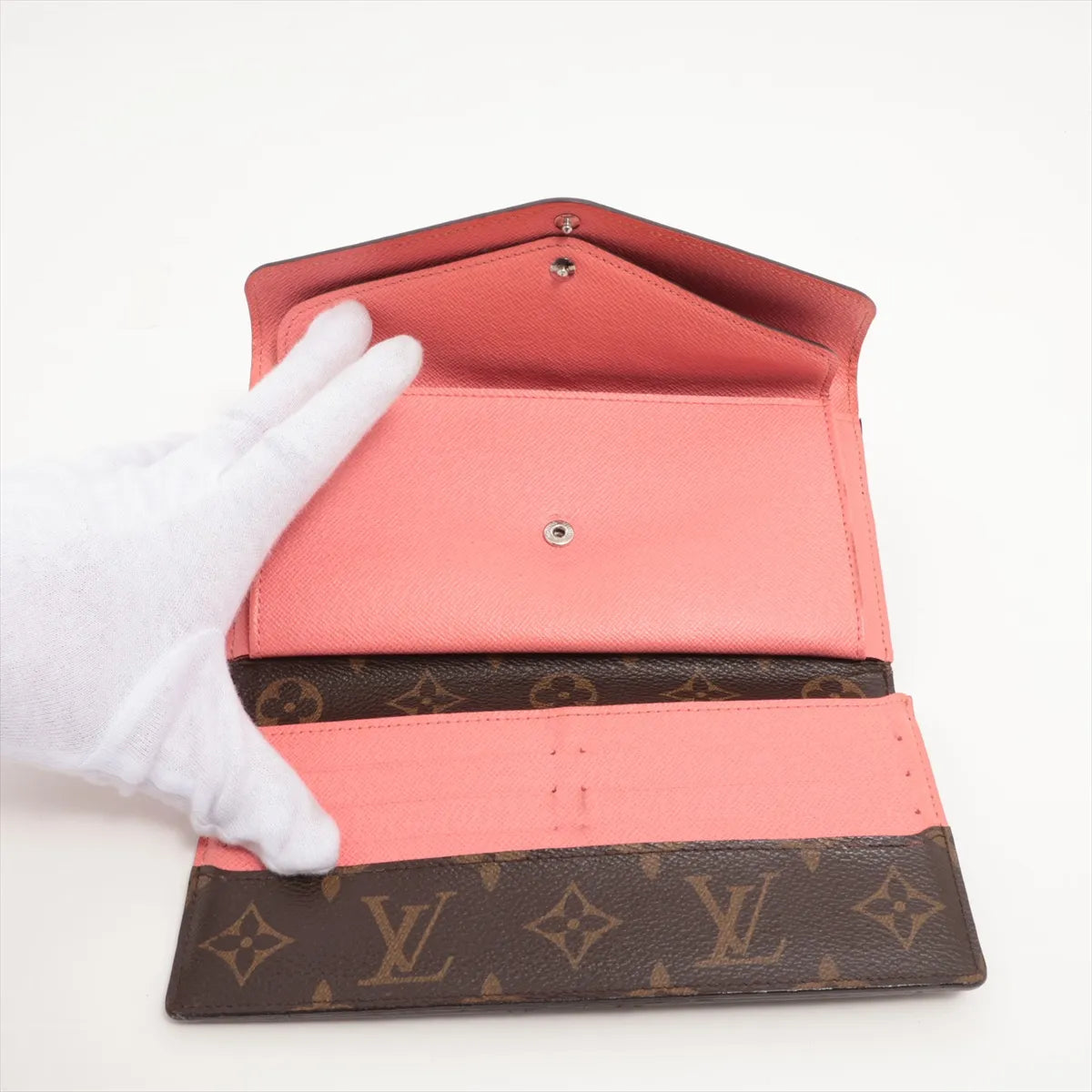 Louis Vuitton Monogram × Epi Marie-Lou Long Wallet Brown x Pink