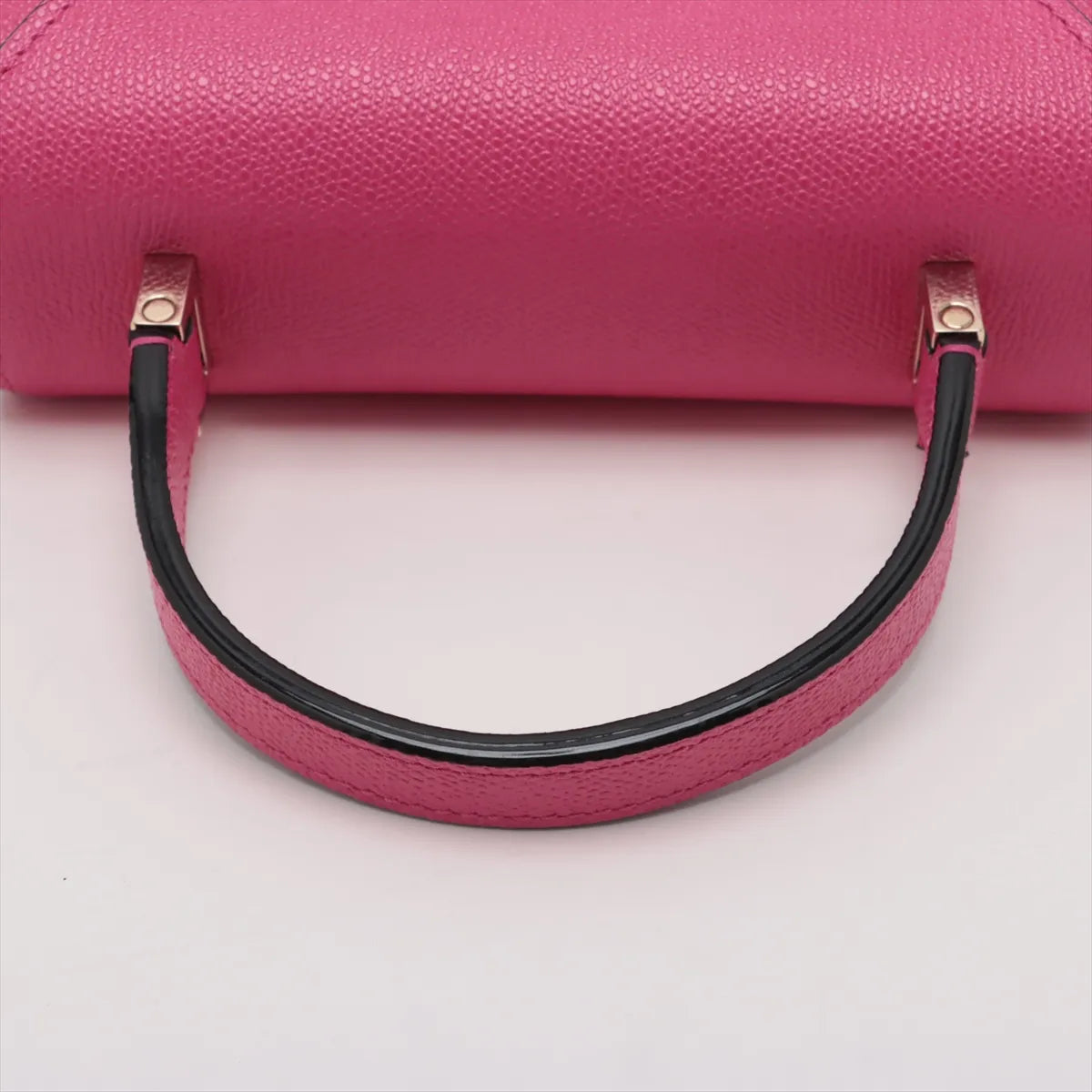 Valextra Iside Top Handle Mini Bag Pink