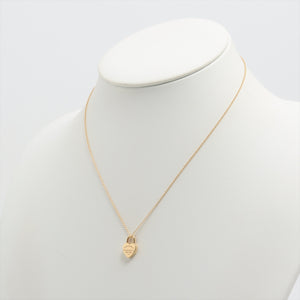 Quality Tiffany & Co. Return To Tiffany Heart Lock Necklace Gold