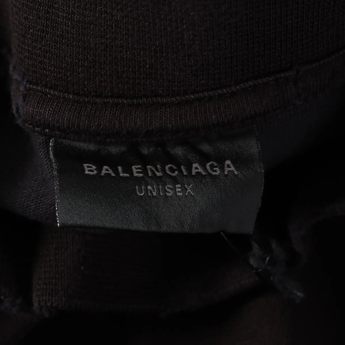 Balenciaga Disc Cotton T-shirt Black